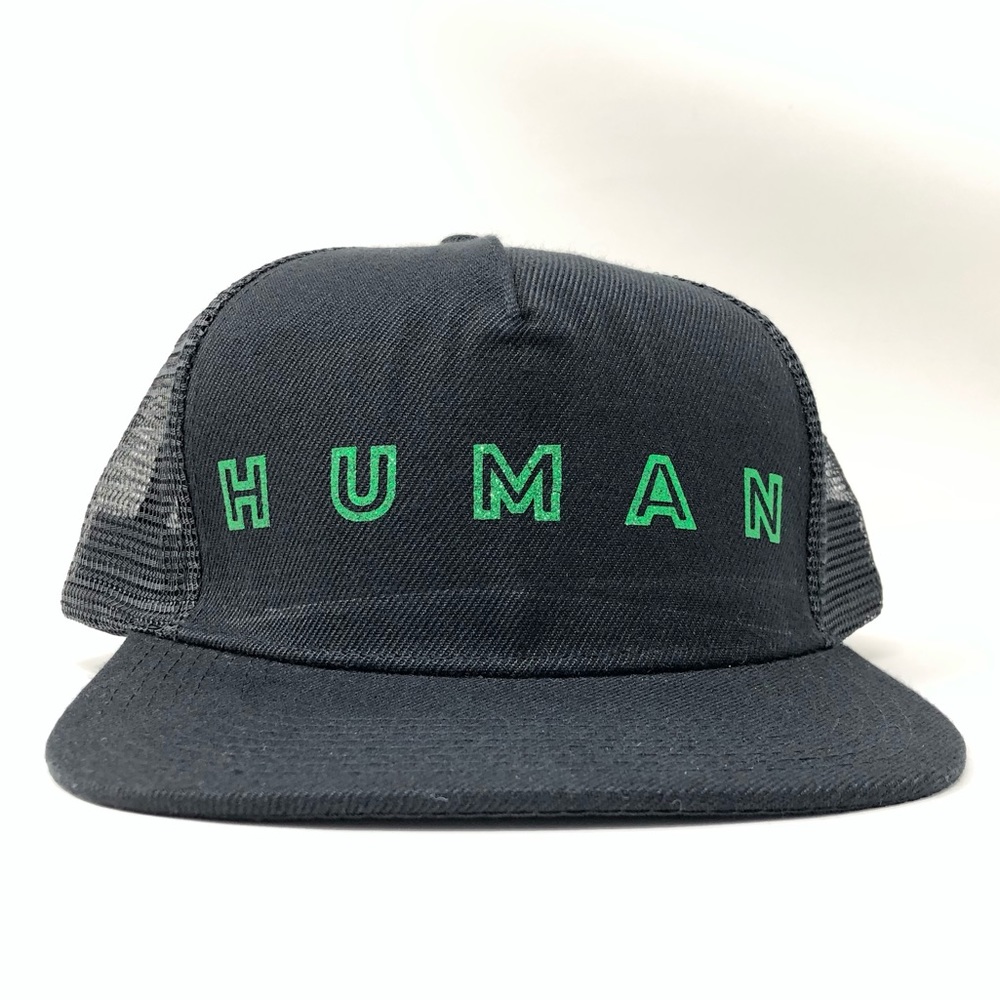 “Outline” trucker hat by HUMAN